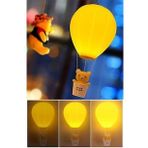 Buffer Balonlu Ayıcıklı Eglenceli Dekoratif Aydinlatmasi Gece Lambası