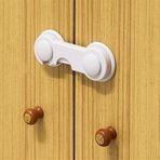 BUFFER® Bebek Çocuk Güvenliği Çekmece ve Dolap İçin Kendiliğinde Yapışkanlı Vidasız Kapak Kilidi AZ49YT3597