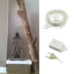 Buffer Beyaz 100 Ledli 8 Fonksiyonlu 10 Metre Led Aydınlatma Dekor Lambası
