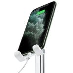 Buffer Beyaz Aynalı Cep Telefonu Sabitleyici Stand Katlanabilir Ayarlanabilir Telefon Standı