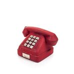 Buffer Decotown Nostaljik Kırmızı Telefon Biblo