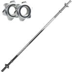 Buffer Düz Bar 120 cm Krom Halter Ağırlık Barı