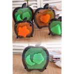 Buffer Elma Şeklinde Pin Art Çivi Sanatı d38yt0011