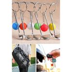 Buffer Gerçekçi Golf Tasarımlı Anahtarlık, Çok Renkli
