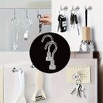Buffer® Güçlü Manyetik Mutfak,banyolar Için Çok Amaçlı 2'li Magnet Askı - Çok Renkli