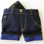 Buffer Jean Short Telefon Kılıfı ve Cüzdan