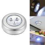 Buffer Kablosuz Spot Pilli Dokunmatik Led Lamba 3 Ledli Dolap Lambası