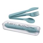 BUFFER® Kendiliğinden Kutulu Hijjenik Plastik Piknik Tipi Çatal Kaşık Bıçak Seti