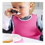 Buffer Pembe Dökülme Engelleyici Bükülebilir Çocuk Bebek Mama Önlüğü