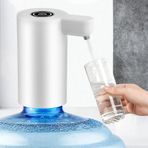 Buffer Usb İle Şarj Olabilen Beyaz Damacana Pompası