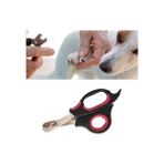 BufferBüyük Irk Köpek Kedi Çelik Uçlu Evcil Hayvan Tırnak Makası Pati Bakım Aleti Ergonomik Kaymaz