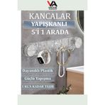 BUFFER®PX Güçlü Vakumlu Çok Amaçlı Askılık | Banyo, Mutfak ve Dolap İçin Pratik Askı