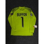Buffon 1 Juve.us Nostalji Uzun Kol Kaleci Forması - Yeşil