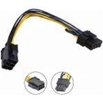 Bugatek Pcı Express 6-Pin To 1x6 + 2-Pin (6-Pin / 8-Pin) Gpu Power Güç Kablosu