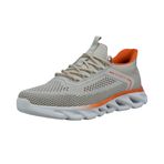 bugatti man Erkek Low-Top spor ayakkabı, erkek spor ayakkabısı, değiştirilebilir tabanlık, Bej 5200, 45 EU