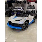 Bugatti Style Akülü Araba 0-4 Yaş - Beyaz