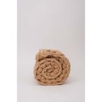 Bugula Peluş Bebek Battaniye 100x100cm Kahverengi Unisex Alize Puffy Yumuşak Terletmeyen Örgüsü OEKO TEX Sertifika - 100 x 100 cm