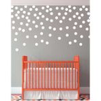 Bugy Bagy Polska Dots Beyaz Yuvarlak 100 Adet 5 cm Duvar Stickerı