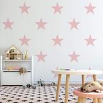 Bugybagy 6959257 Beyaz Üçgen 5 cm 128 Parça Duvar Stickerı
