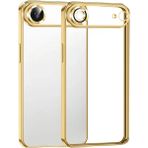 Buğz Apple Iphone 17 Air Razer Lensli Silikon - Gold