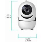 Buğz Baby Kamera Kablosuz 720P Beyaz 360 Derece Wifi Kamera Full Hd 1080P