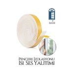 Buğz Bx Pencere Ses Isı Yalıtım Sünger Bant 3 Metre