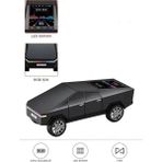 Buğz D68 Cyber Model Araba Tasarımlı Bluetooth Hoparlör 15W Güçlü Ses Rgb LED /tws/usb Siyah
