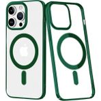 Buğz Iphone 14 Pro Kılıf Element Magneticsafe Sert Kapak - Köknar Yeşili