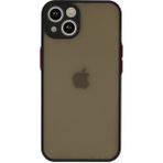 Buğz Iphone 15 Plus Kılıf Montreal Silikon Kapak - Siyah