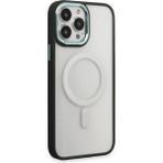 Buğz Iphone 15 Pro Kılıf Room Magneticsafe Silikon - Köknar Yeşili