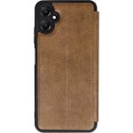 Buğz Newface Samsung Galaxy A05 Kılıf Flip Cover - Taba