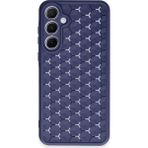 Buğz Newface Samsung Galaxy A25 5g Kılıf Petek Silikon Kapak - Lacivert