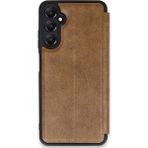 Buğz Newface Samsung Galaxy A35 5g Kılıf Flip Cover - Taba