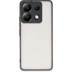 Buğz Newface Xiaomi Redmi Note 13 5g Kılıf Montreal Silikon Kapak - Siyah