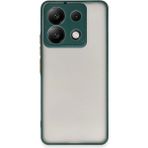 Buğz Newface Xiaomi Redmi Note 13 5g Kılıf Montreal Silikon Kapak - Yeşil
