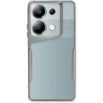 Buğz Newface Xiaomi Redmi Note 13 Pro 4g Kılıf Boyi Silikon Kapak - Gümüş