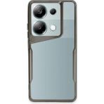 Buğz Newface Xiaomi Redmi Note 13 Pro 4g Kılıf Boyi Silikon Kapak - Titan Gri