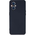 Buğz Oppo Reno 7 Lite Kılıf Nano Içi Kadife Silikon - Lacivert