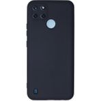 Buğz Realme C25Y Kılıf Nano Içi Kadife Silikon - Lacivert