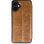 Buğz Samsung Galaxy A06 Kılıf Flip Cover - Taba