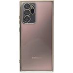 Buğz Samsung Galaxy Note 20 Ultra Kılıf Razer Lensli Silikon - Gold