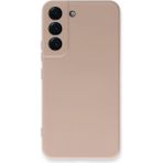 Buğz Samsung Galaxy S23 Plus Kılıf Nano Içi Kadife Silikon - Pudra