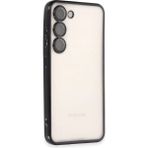 Buğz Samsung Galaxy S23 Plus Kılıf Razer Lensli Silikon - Siyah