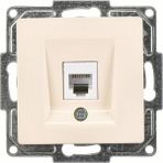 Buğz Visage Ambiance Metalik Bej Telefon Prizi Visage Seri Çerçevesiz - Priz ve Anahtar Için Uyumlu Çerçeve