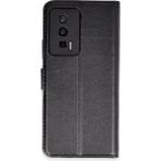 Buğz Xiaomi Poco F5 Pro Kılıf Trend S Plus Kapaklı Kılıf - Siyah