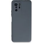 Buğz Xiaomi Poco X3 Gt Kılıf Nano Içi Kadife Silikon - Gri