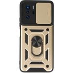 Buğz Xiaomi Poco X3 Gt Kılıf Pars Lens Yüzüklü Silikon - Gold