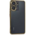 Buğz Xiaomi Redmi 13C Kılıf Razer Lensli Silikon - Gold