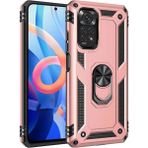 Buğz Xiaomi Redmi Note 12S Kılıf Sofya Yüzüklü Silikon Kapak - Rose