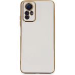 Buğz Xiaomi Redmi Note 12S Kılıf Volet Silikon - Beyaz